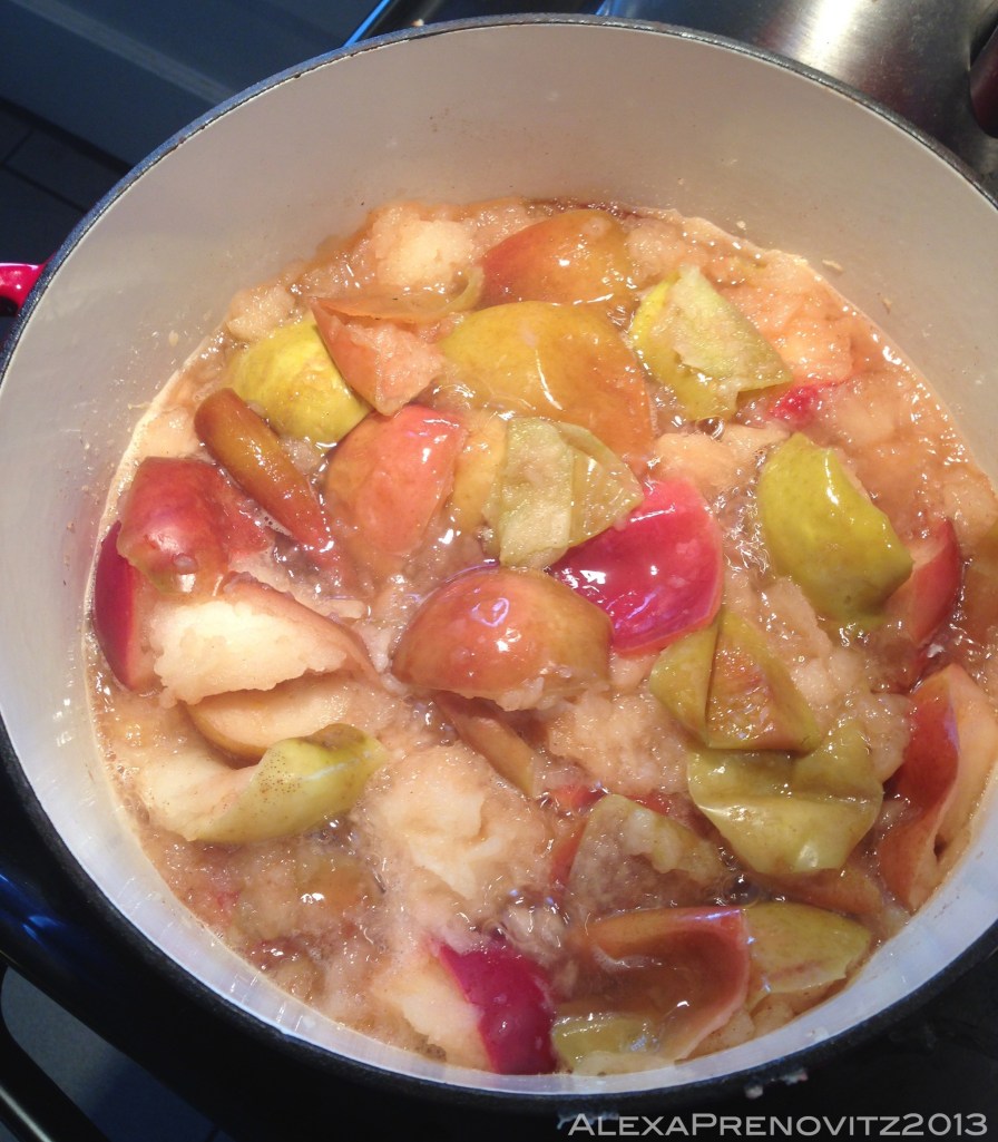 apples after cooking 