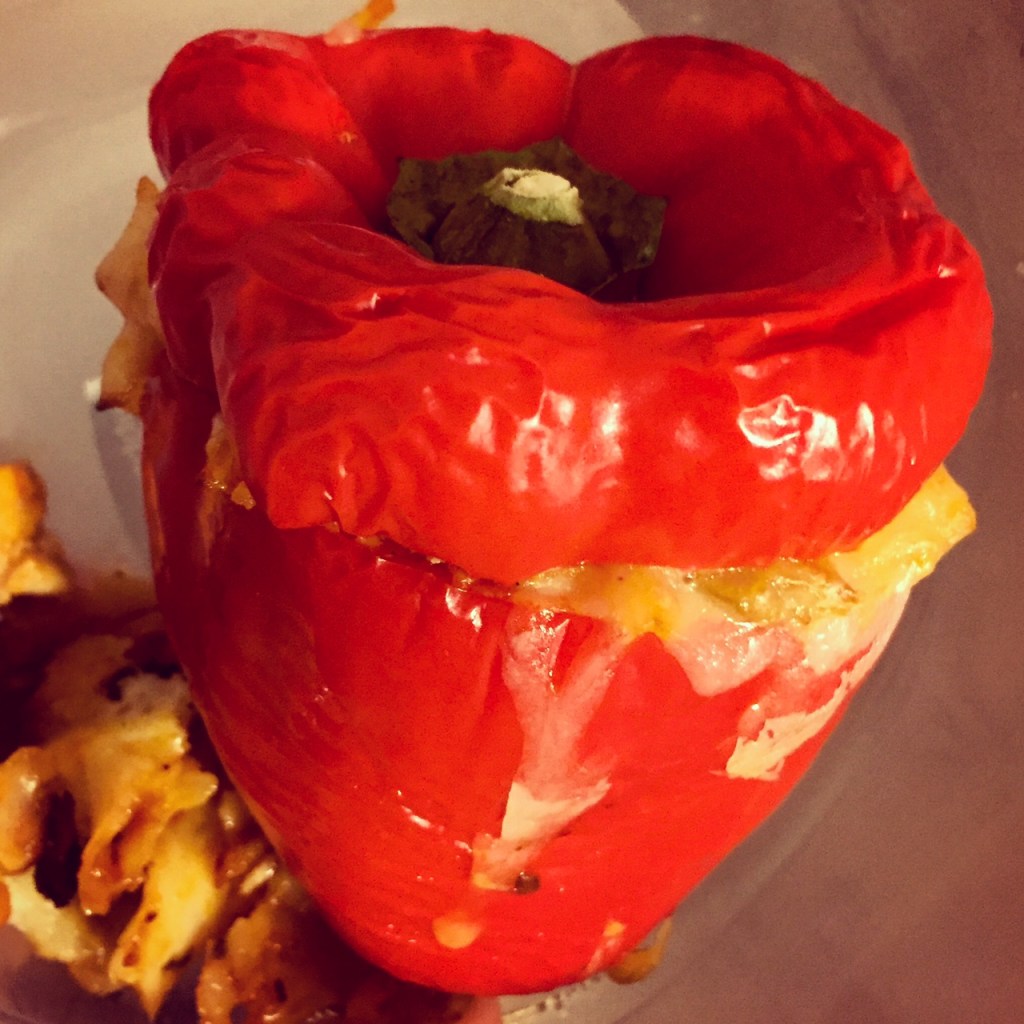 Buffalo Chicken Stuffed&nbsp;Peppers